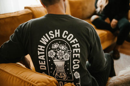 Long-Sleeve T-shirt with Bloom Design