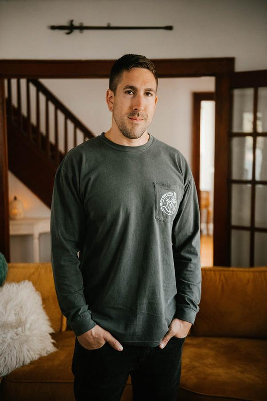 Long-Sleeve T-shirt with Bloom Design