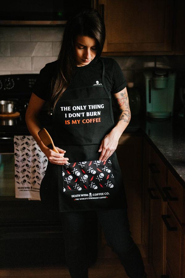 Never Burn Coffee Apron
