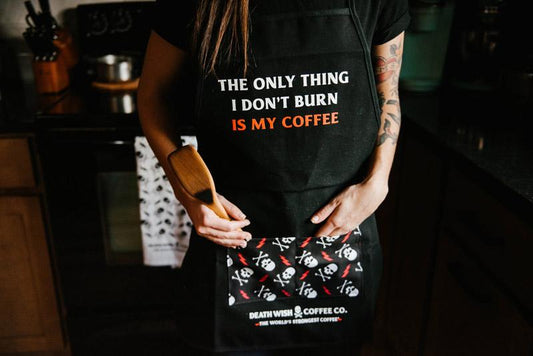 Never Burn Coffee Apron