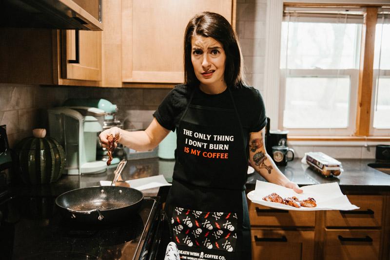 Never Burn Coffee Apron