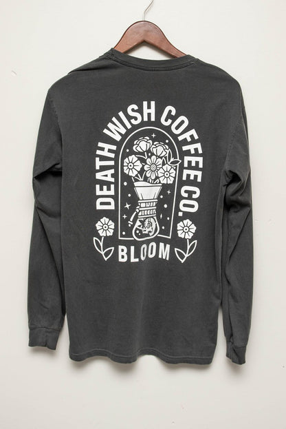 Long-Sleeve T-shirt with Bloom Design