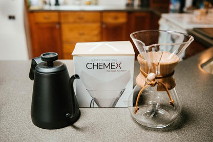 Death Wish Coffee-branded Kettle and Chemex Bundle