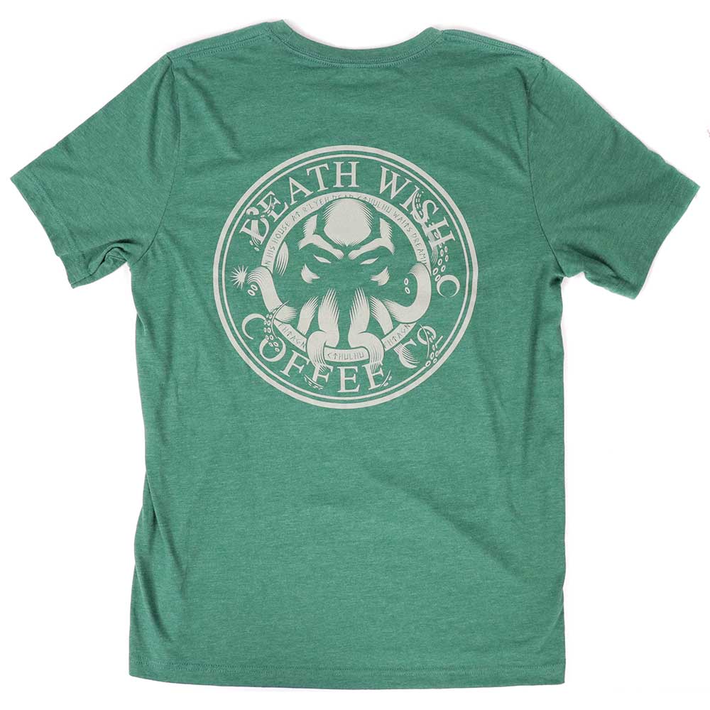 Back view of Cthulhu Medallion Limited-edition T-shirt