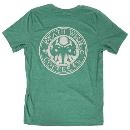 Back view of Cthulhu Medallion Limited-edition T-shirt